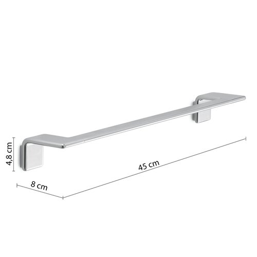 Suport pentru prosoape IGEDY A9214513 l Giglio 45x 8 cm , crom