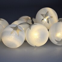 Solight Łańcuch świetlny LED z 10 gwiazdami bożonarodzeniowymi, 1 m, ciepły biały Solight Łańcuch świetlny LED z 10 gwiazdami bożonarodzeniowymi, 1 m, ciepły biały