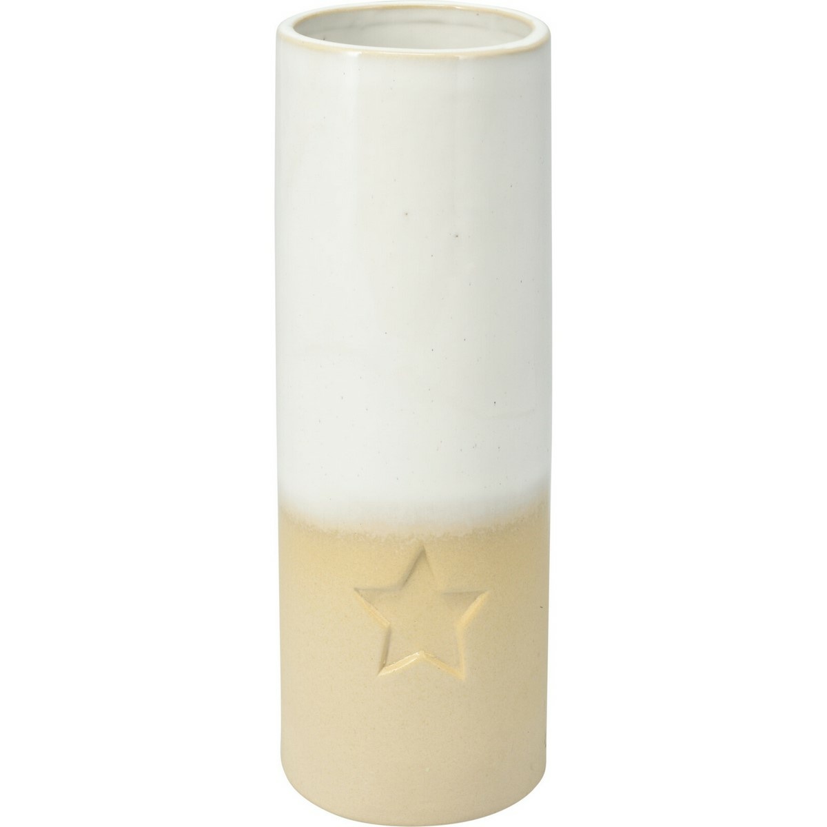 Csillag porcelán váza, 21 x 8 cm akciós termékkép 1