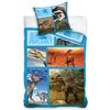 Bavlněné povlečení Animal Planet - Dinosauři, 140 x 200 cm, 70 x 80 cm