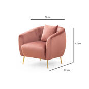Kreslo Eses Pink
