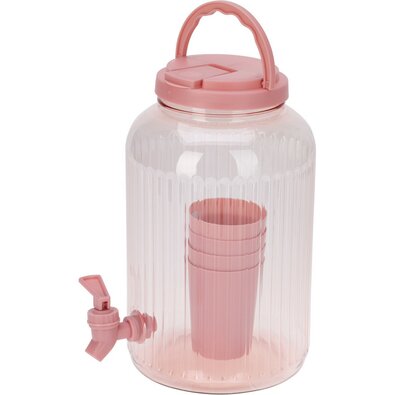 Nápojový dávkovač 3,75 l, růžová