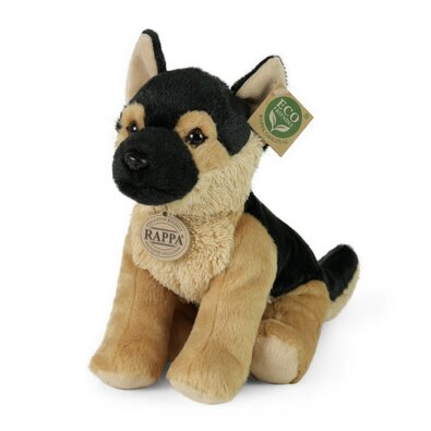 Rappa Plüss német juhászkutya, 25 cm ECO-FRIENDLY