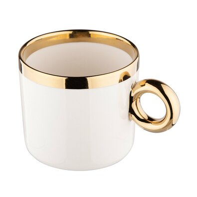 Altom Porcelanasti skodelica Palazzo 350 ml, bela
