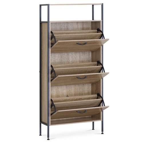 Raft cu compartimente G1009 OAK, stejar