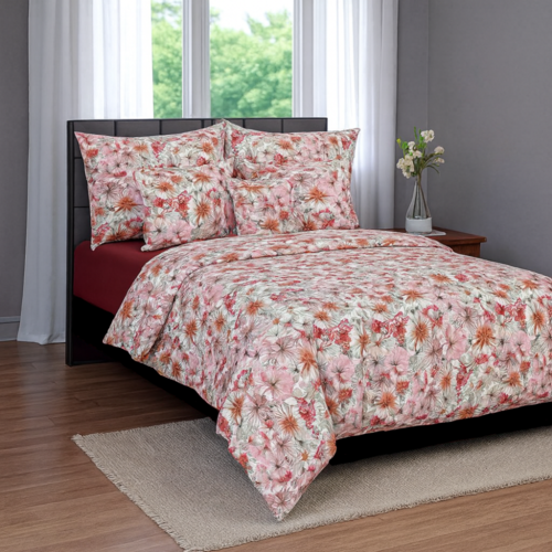 Kvalitex 5D бавовняна постільна білизна  Красуня, 140 × 200 см, 70 × 90 см