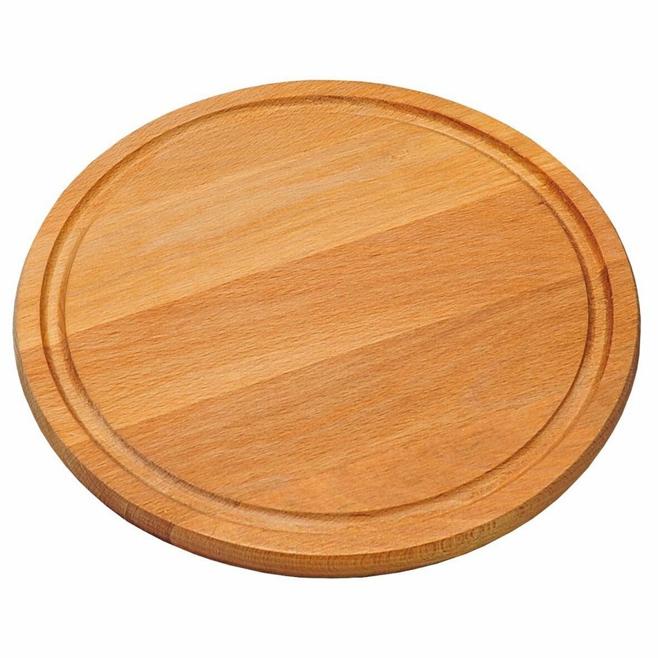 Kesper 85442 Bükk tálalódeszka, átmérő 25 cm akciós termékkép 1