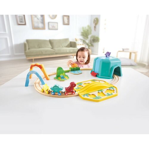 Hape Tory z wagonikami - Dinozaury
