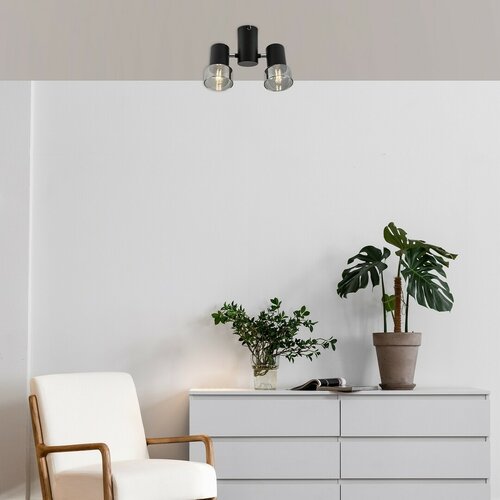 Rabalux 73053 stropní, nástěnné bodové svítidlo Hatice, 2x E14, max. 15W, IP20