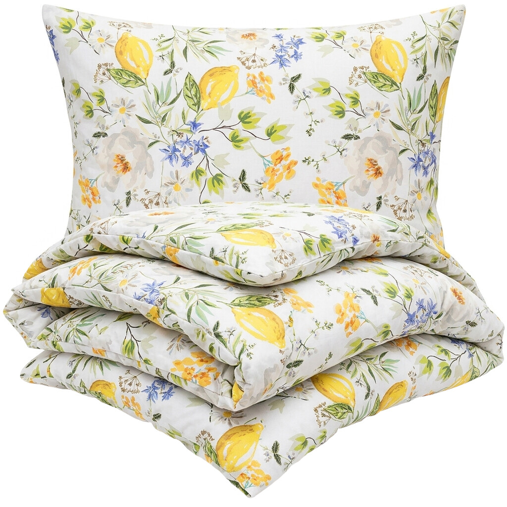 4Home Bavlněné povlečení Lemon Delight, 140 x 220 cm, 70 x 90 cm