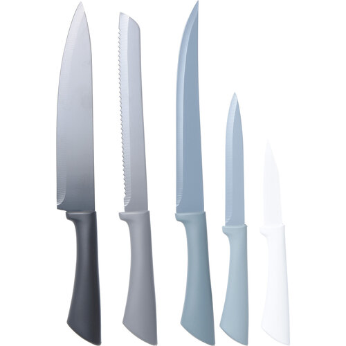 Set de cuțite din 5 piese în  suport