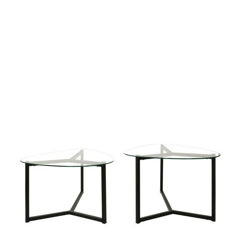 Set de măsuțe de cafea Bellisimo Black, 2buc.