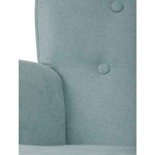 Fotel bujany BLUE2, turkusowy