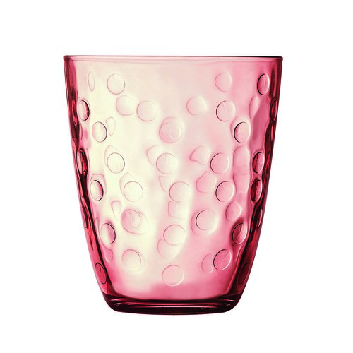 Set pahare Luminarc CONCEPTO PEPITE 310 ml, 6 buc., roz