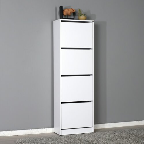 Schuhschrank Sham White