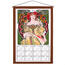 Textilní kalendář 2018 Alfons Mucha, 45 x 65 cm
