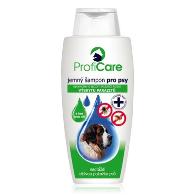 Proficare Szampon przeciwpasożytniczy dla psów, 300 ml