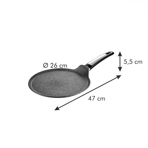 Tescoma Pfannkuchen-Pfanne i-PREMIUM Stone D. 26 cm