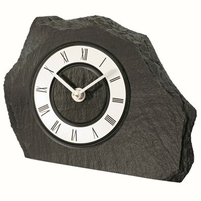 AMS 1104 stolní břidlicové hodiny, 20 x 14 cm