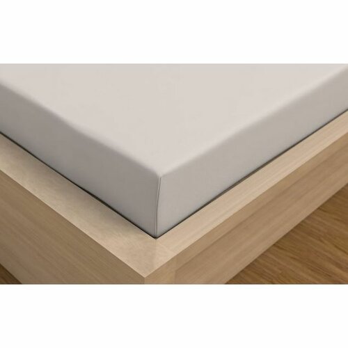 Cearșaf de pat satinat Kvalitex Luxury collection alb, 100 x 200 cm + 22 cm