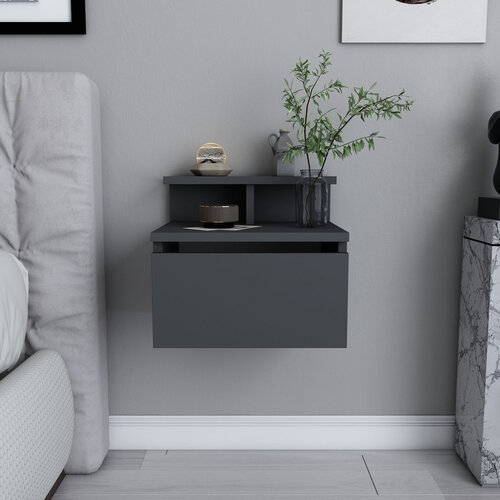 Stolik nocny Alice Anthracite