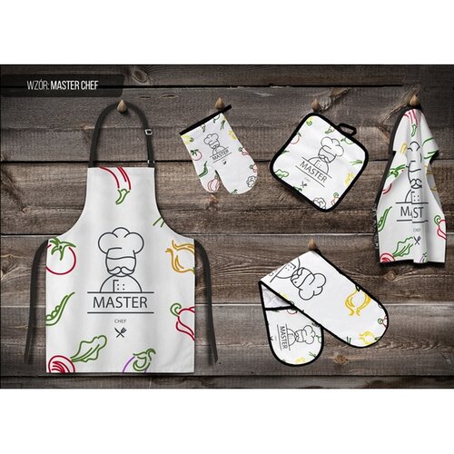 Domarex Кухонна прихватка подвійна Cucine Mondo  USA, 18 x 76 см