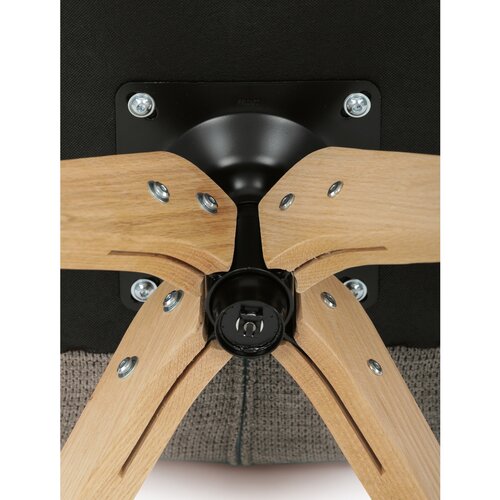 Scaun de sufragerie DCH-C2148 GREY2 cu materialimpermeabil