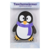 Warmes Gel-Kissen Penguin, Lila