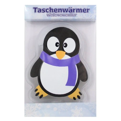 Warmes Gel-Kissen Penguin, Lila