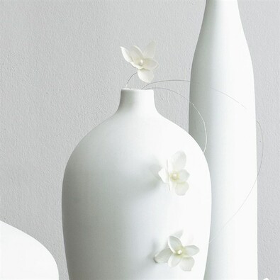 ASA Selection dekorace orchidej na drátku 12 ks bílá
