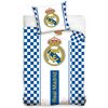 Pościel bawełniana Real Madrid Check, 140 x 200 cm, 70 x 80 cm