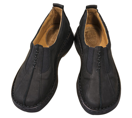 Orto Plus Dámska obuv nasúvacia veľ. 36 čierna