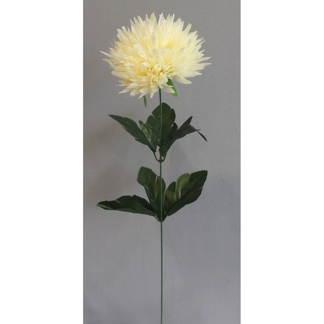 Umelá kvetina Chryzantéma, bílá