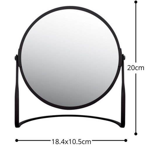 Spirella Cosmetic Magnifying Mirror Akira, negrumat