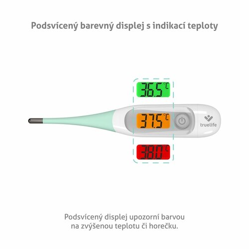 TrueLife Care T3 hőmérő 5 másodperces méréssel