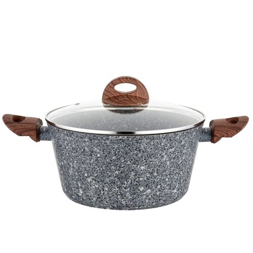 Florina Lonec s pokrovom Master MG, 24 cm, 4,1 l,siva