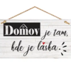 Bohemia Gifts Dekoratív kép akasztásra - Home