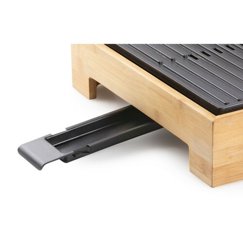 DOMO DO9271G stolní elektrický Plancha gril Bamboo Style