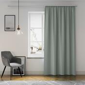 Restilo Záves Oxford Pleat oceľová, 140 x 250 cm