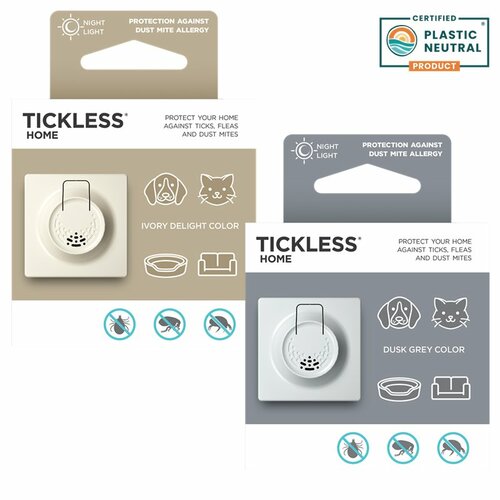 TICKLESS® Home Ultrazvukový odpudzovač kliešťov,bĺch a roztočov pre domácnosť béžovej farby