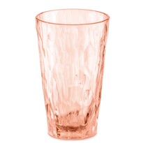 Koziol üvegpohár CLUB No.6, 300 ml, rózsaszín