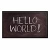 Wycieraczka Hello World, 45 x 75 cm