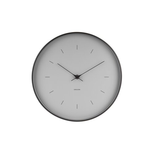 Karlsson 5708GY Designové nástenné hodiny, 27 cm