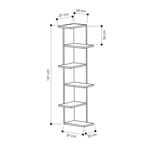 Biblioteczka Saso White