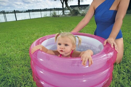 Bestway Piscină gonflabilă roz, diametru 70 cm ,înălțime 30 cm