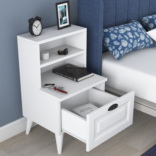Stolik nocny BD White