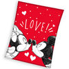 Otroška odeja Mickey in Minnie Mouse Love, 130 x160 cm