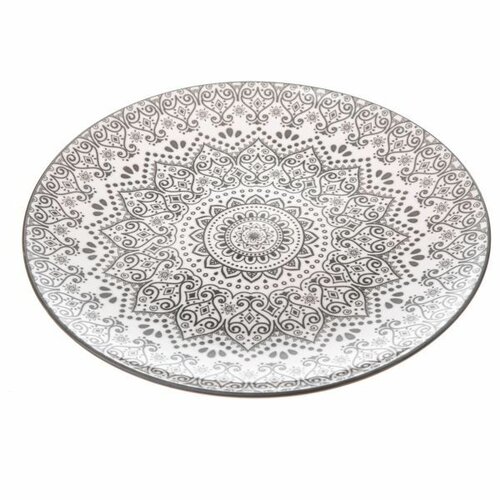 Porcelanski krožnik Grey Orient, 26,5 cm