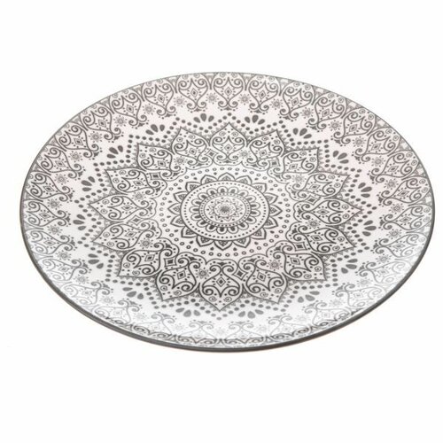 Porzellanteller Grey Orient, 26,5 cm