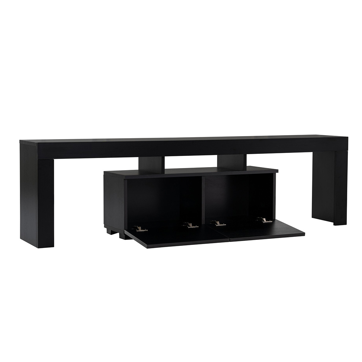 Televizní stolek Enclave Wood Black - thumb (1)